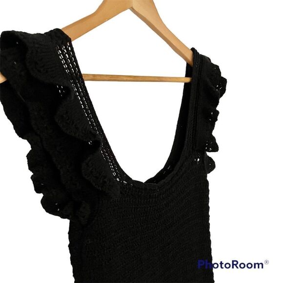 Only, Black Crochet Dress, New with Tags - Picture 6 of 14